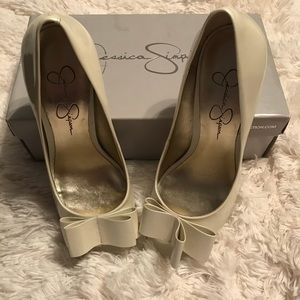 Jessica Simpson Pearlized Patent Kendale Pumps